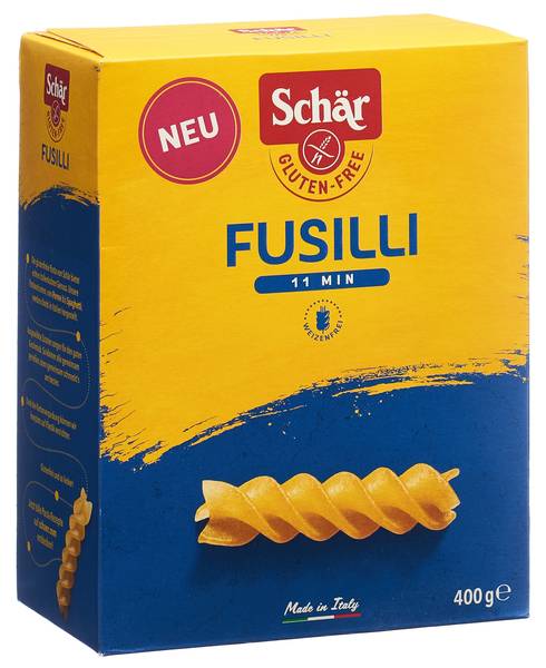 SCHÄR PASTA FUSILI GLUTENFREI 400 G