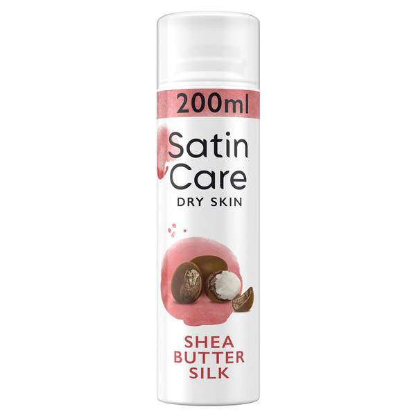 GILLETTE WOMEN SATIN CARE GEL SHEA BUTT (N) 200 ML