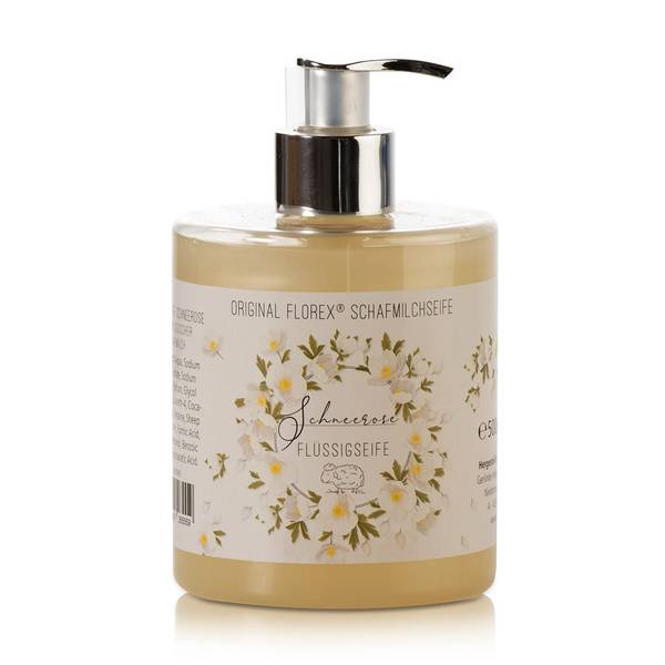 FLOREX FLÜSSIGSEIFE SCHAFMIL SCHNEEROSE 500 ML