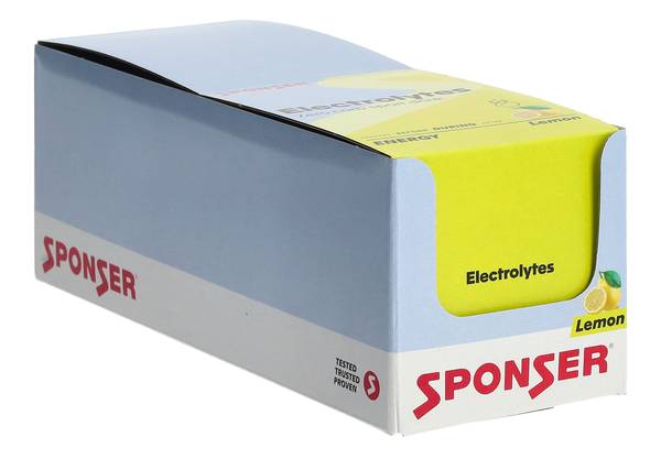 SPONSER ELECTROLYTES TABS LEMON 12 X 10 STK