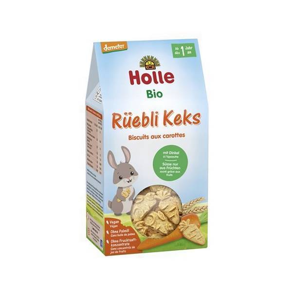HOLLE BIO RÜEBLI KEKS 125 G