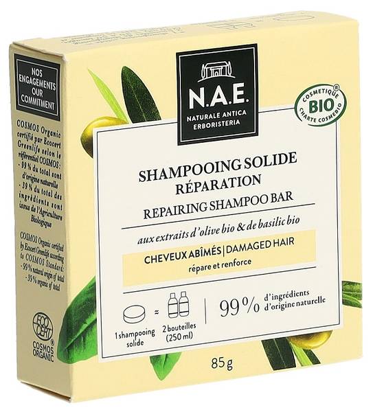 N.A.E. SOLID SOAP SHAMPOO REPARIEREND 85 G