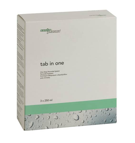 CONTOPHARMA PEROXID SYSTEM TAB IN ONE 3 X 250 ML