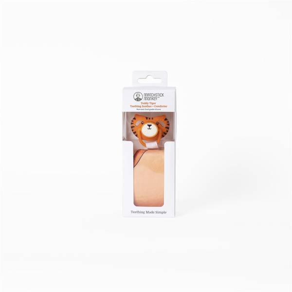 MATCHSTICK MONKEY SOOTHER&COMFORTER TEDDY TIGER
