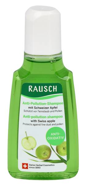 RAUSCH ANTI-POLLUTION-SHAMP SCHW APFEL FL 40 ML