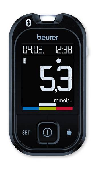BEURER BLUTZUCKERMESSGERÄT GL49 MMOL/L BLUETOOTH
