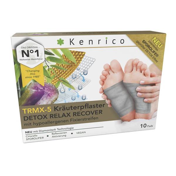 KENRICO KRÄUTERPFLASTER TRMX-5 DETOX 10 STK