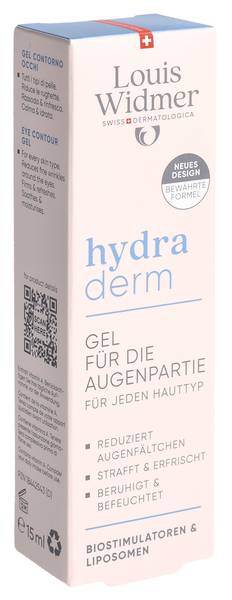 WIDMER HYDRADERM GEL  AUGENPARTIE PARF 15 ML