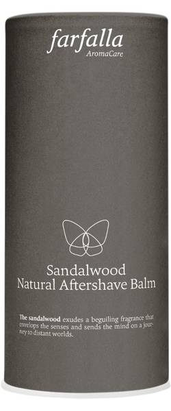 FARFALLA NATURAL AFTERSHAVE BALM SANDALWOOD 100 ML