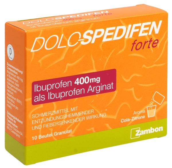 DOLO SPEDIFEN FORTE GRAN 400 MG BTL 10 STK