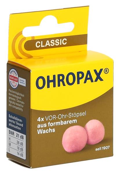 OHROPAX OHRSTÖPSEL CLASSIC 4 STK