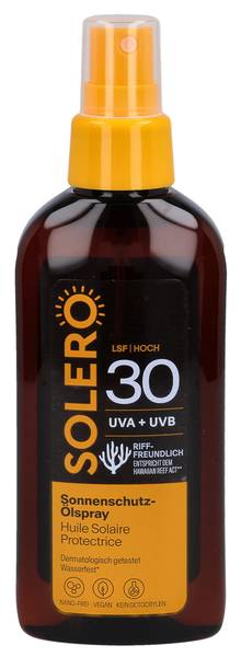 SOLERO SONNENSCHUTZ-ÖLSPRAY SPF30 150 ML