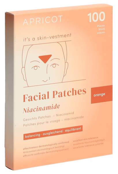 APRICOT GESICHTSPATCHES SKIN-VESTMENT 100 STK