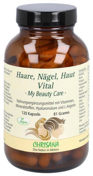 CHRISANA HAARE NÄGEL HAUT VITAL KAPS 120 STK