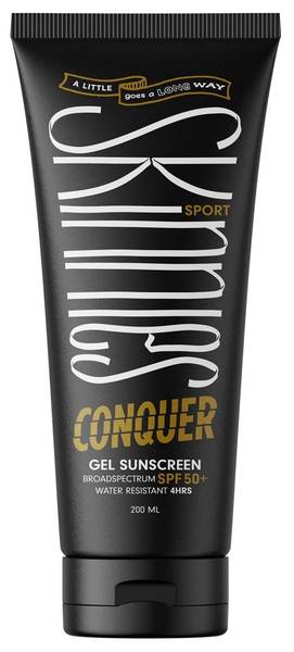 SKINNIES SONNENGEL CONQUER SPF50 TB 200 ML