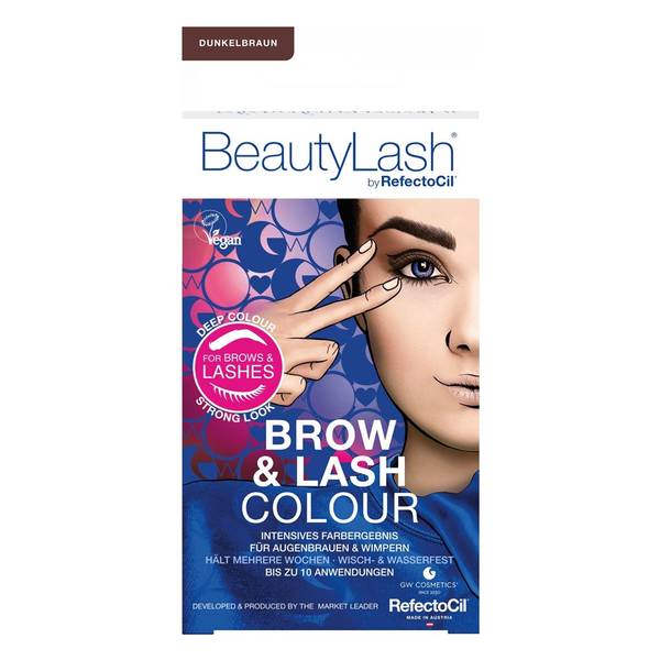 BEAUTYLASH BROW & LASH COLOUR DARK BROWN 7 ML