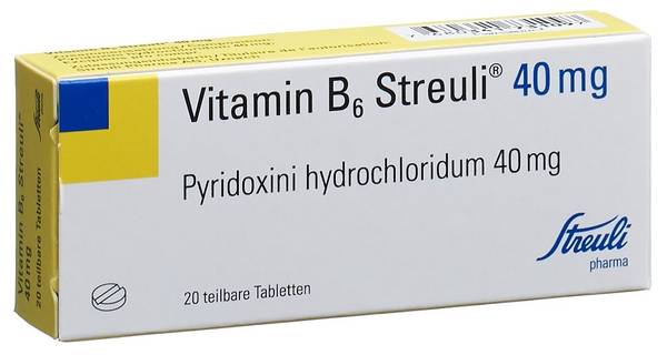 VITAMIN B6 STREULI TABL 40 MG 20 STK