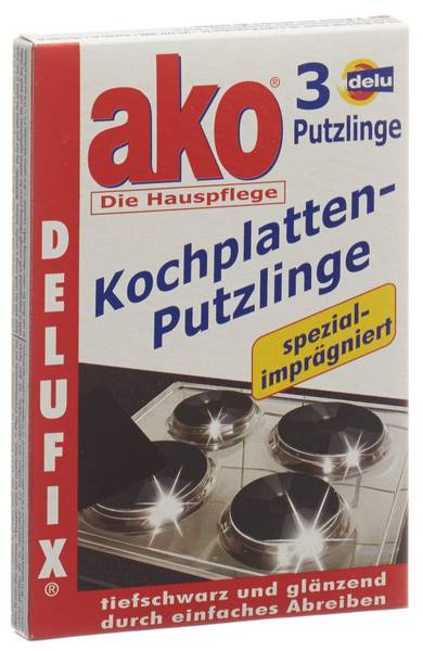 DELU KOCHPLATTEN-PUTZLINGE 3 STK