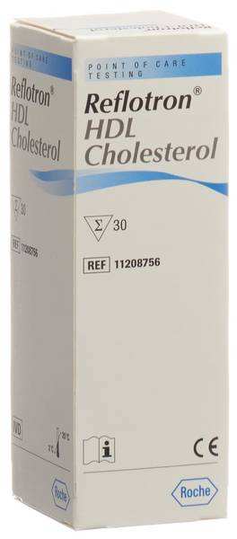 REFLOTRON HDL CHOLESTEROL TESTSTREIFEN 30 STK
