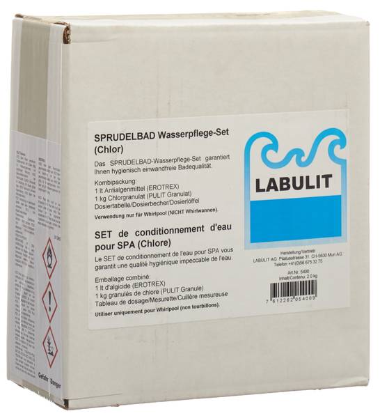 LABULIT SPRUDELBAD WASSERPFLEGESET CHLOR 2 KG