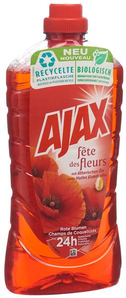AJAX OPTIMAL 7 ALLZWECKREINIGER ROTE BLUMEN 1 LT