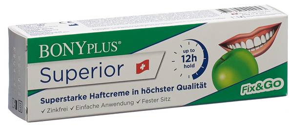 BONY PLUS HAFTCREME SUPERSTARK 12 STUNDEN 40 G