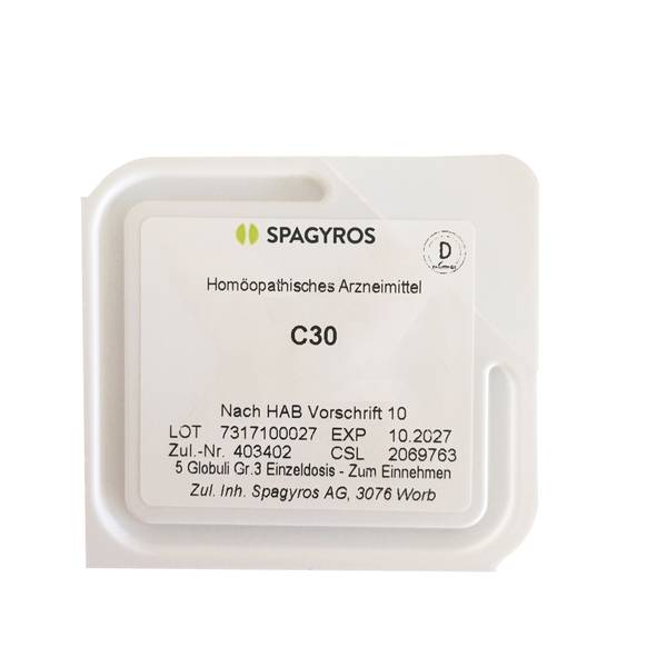 SPAGYROS CARCINOSINUM GLOB C 30 EASYCLICK 1 DOS