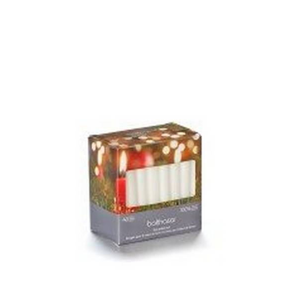 BALTHASAR BOUTIQUE BAUMKERZEN WEISS 40 STK