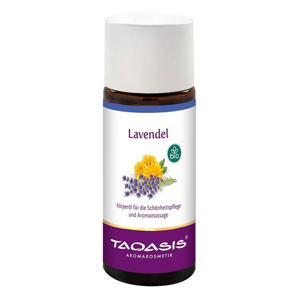 TAOASIS LAVENDEL MASSAGE ÖL BIO 50 ML