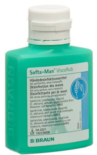 SOFTA-MAN VISCORUB HÄNDEDESINF FL 100 ML