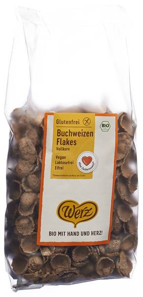 WERZ BUCHWEIZEN VOLLKORN FLAKES GLUTENFREI 250 G