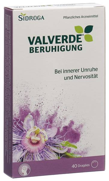 VALVERDE BERUHIGUNG DRAGÉES 40 STK