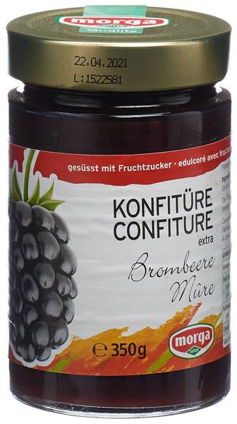 MORGA KONFITÜRE BROMBEER FRUCHTZ 350 G