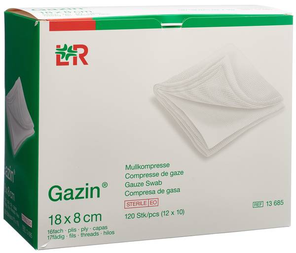 GAZIN SET 10 LONGUET 8X18CM 16FACH TYP17 ST 12 STK