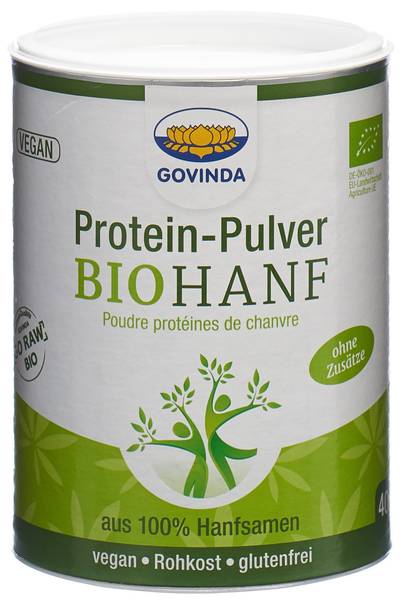 GOVINDA PROTEINPULVER HANF BIO DS 400 G