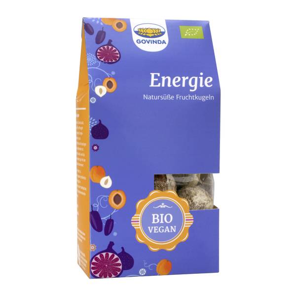 GOVINDA FRUCHTKUGELN ENERGIE BIO 120 G