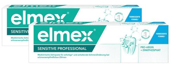 ELMEX SENSITIVE PROF ZAHNPASTA DUO 2 X 75 ML
