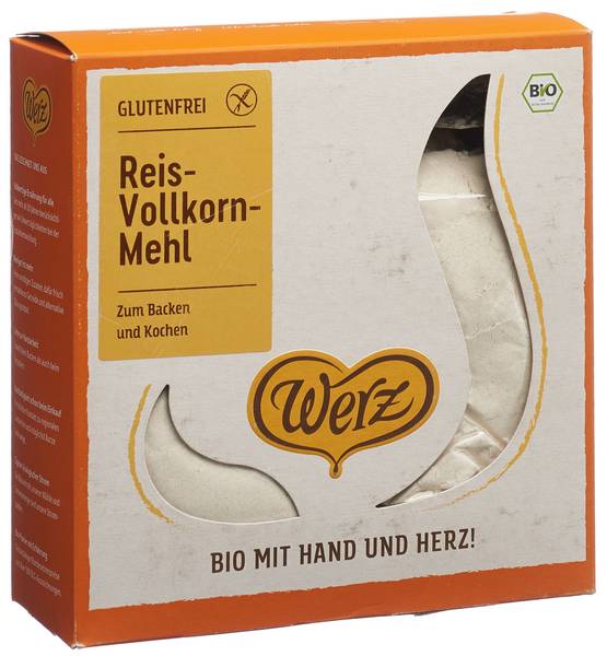 WERZ REIS MEHL BIO GLUTENFREI 1 KG