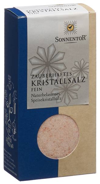 SONNENTOR ZAUB KRISTALLSALZ FE BIO 150 G