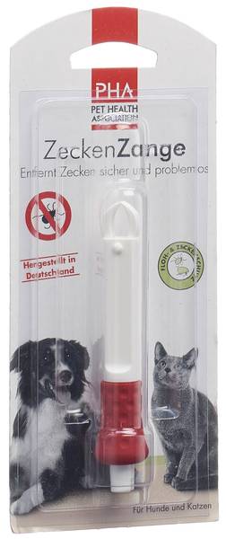 PHA ZECKEN ZANGE FÜR HUNDE UND KATZEN