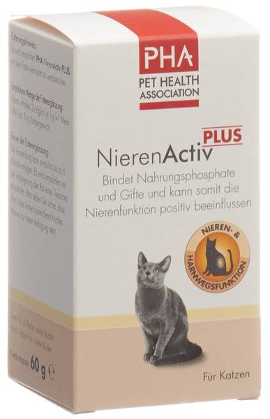 PHA NIERENACTIV PLUS KATZEN HUNDE PLV DS 60 G