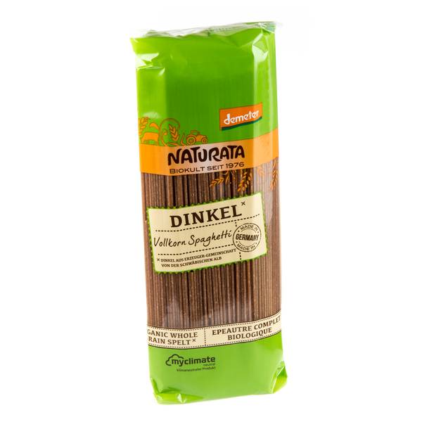 NATURATA SPAGHETTI DINKEL VOLLKORN DEMETER 500 G