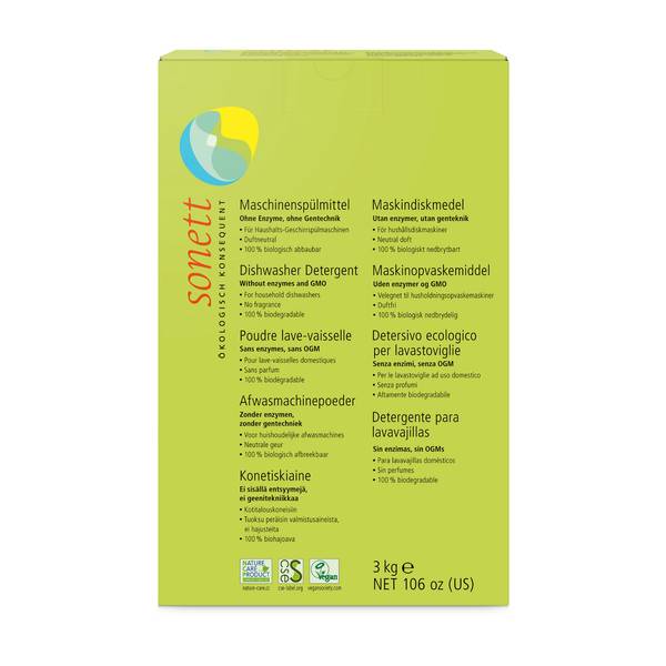 SONETT MASCHINENSPÜLMITTEL PULVER DS 3 KG
