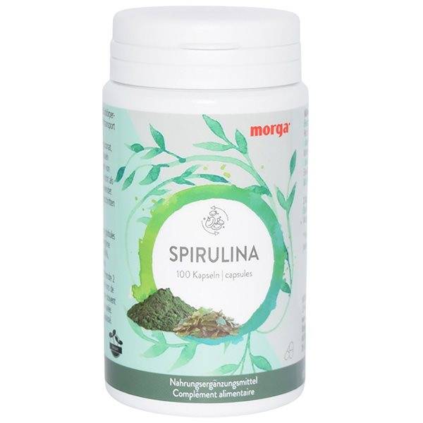 MORGA SPIRULINA VEGICAPS 100 STK