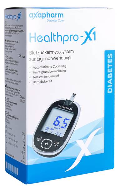 HEALTHPRO-X1 BLUTZUCKERMESSGERÄT