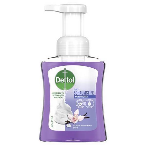 DETTOL SCHAUMSEIFE VANILLE&ORCHIDEE 250 ML