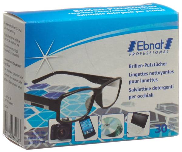 EBNAT BRILLEN-PUTZTÜCHER 30 STK