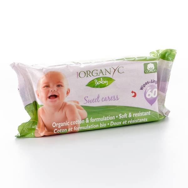 ORGANYC FEUCHTTÜCHER BABY 60 STK