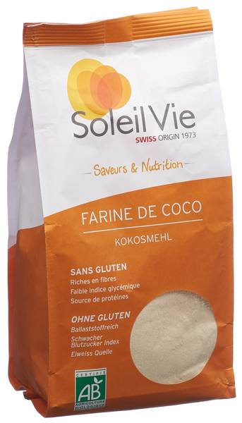SOLEIL VIE KOKOSMEHL BIO OHNE GLUTEN 400 G