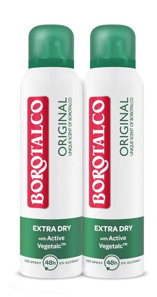 BOROTALCO DEO ORIGINAL SPRAY 2 X 150 ML